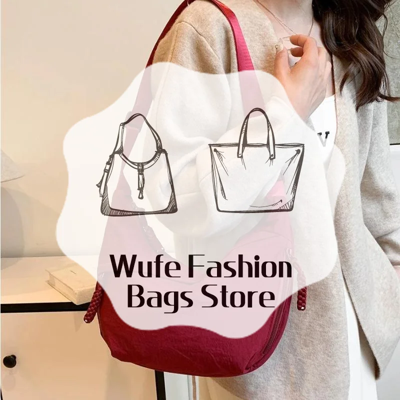 Burgundy Nylon Crescent Crossbody Bag Adjustable Strap Big Capacity For Work Travel Shopping