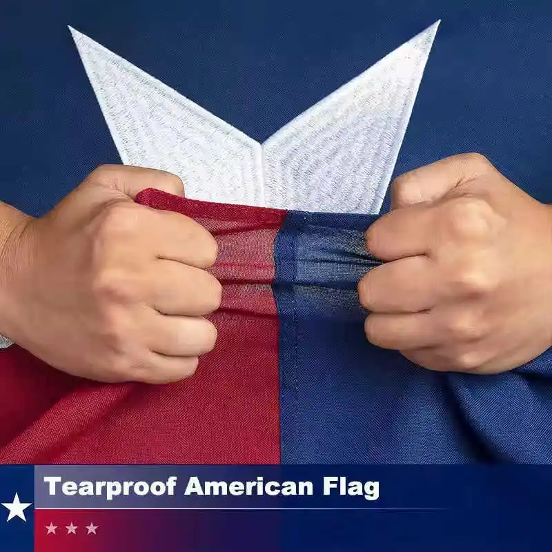 American Texas Flag USA Texan Banner 3x5 Feet Oxford Nylon Embroidered Star Stitched National Flags