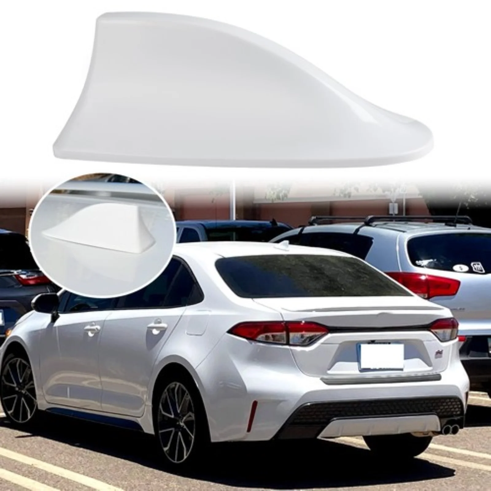 

Для Toyota Corolla автомобильный плавник акулы крыша антенны FM/AM радиосигнал декор
