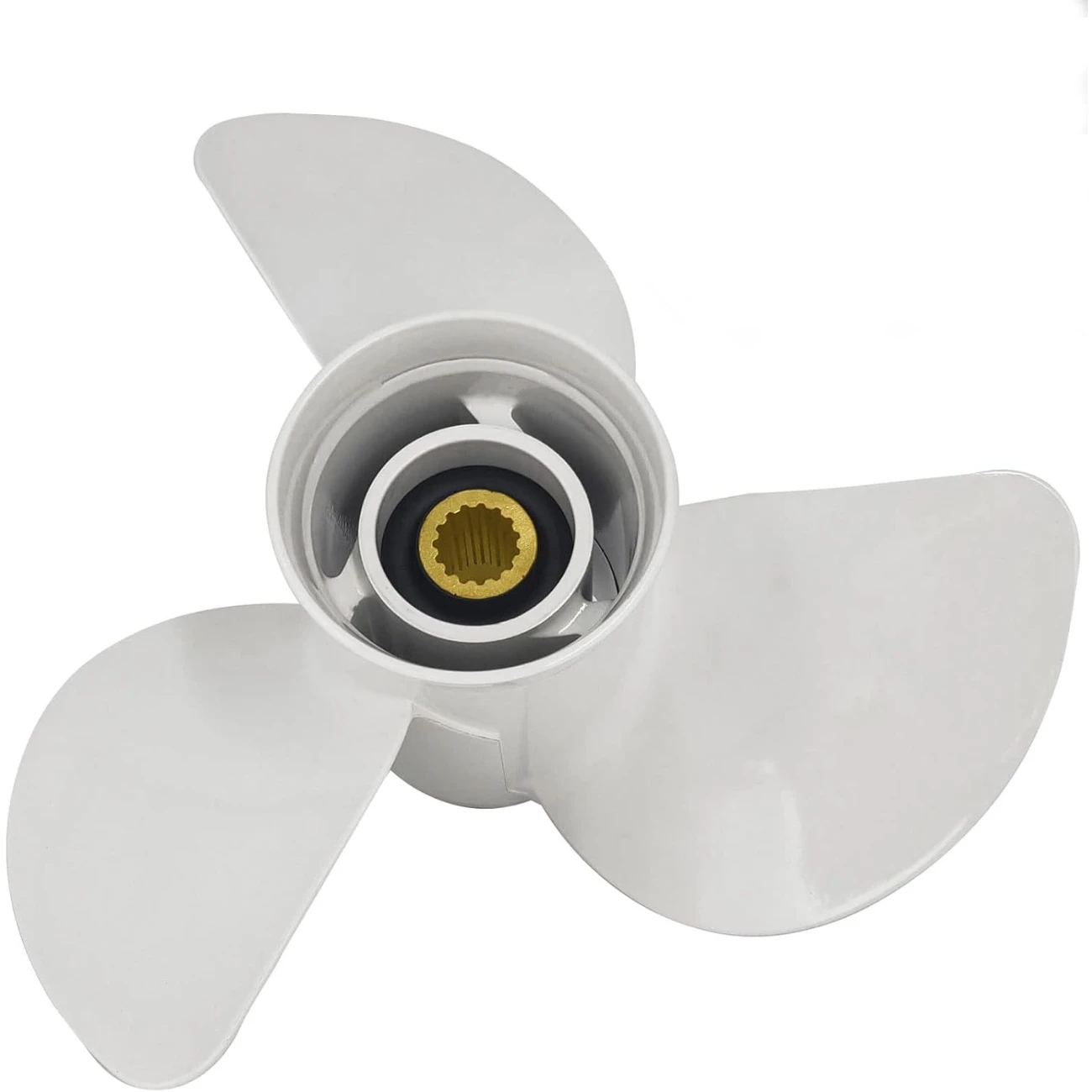 

13 1/4x17-K Aluminum Propeller 6E5-45945-01-EL Outboard Engines 60HP 70HP 75HP 80HP 85HP 90HP 115HP 130HP 15 Tooth-RH
