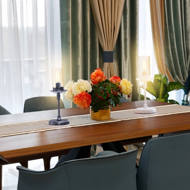 J6PD Candelabra Lamp Night Light Dimmable Anmulate Lamp Lamp