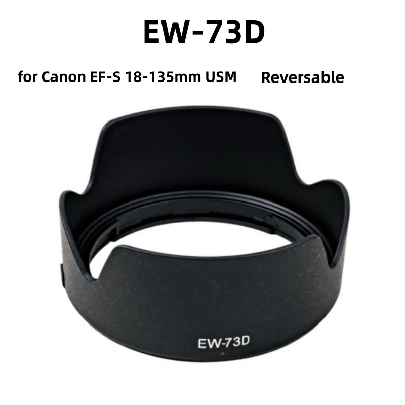 

EW-73D EW73D 67mm ew Reversible Lens Hood for Canon EF-S 18-135mm USM Camera To Canon 80D 7DII 7D2 77D 760D Camera Accessories