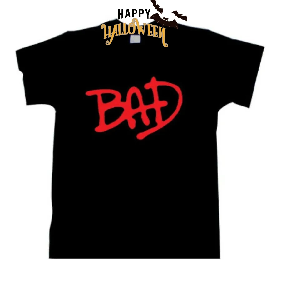 Michael Jackson T-Shirt Bad Moonwalker King of Pop Tee Cotton O-Neck Short Sleeve Men's T Shirt New Size S-3XL