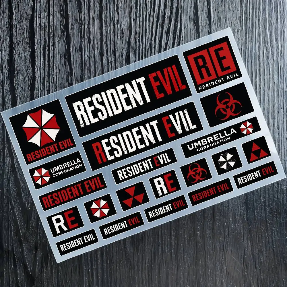 Umbrella Corporation Stickers Auto Body Bumper Windows Motorcycle Laptop Walls Vinyl Decal Car Tuning Accessories