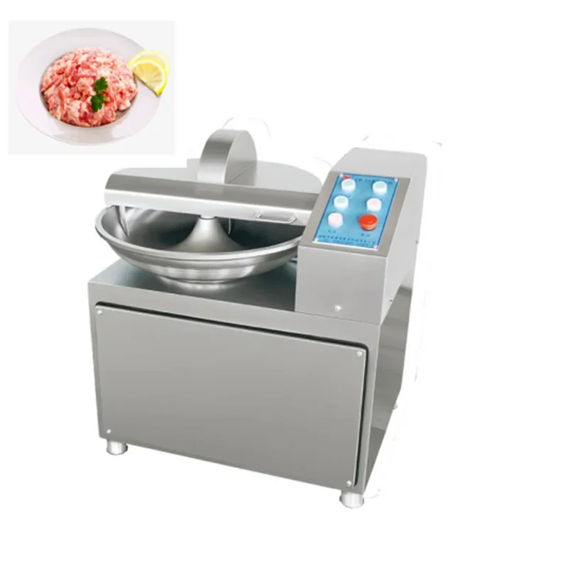 Chopping and Mixing Machine for Sausage Filling, Pork, Beef, Meat Paste , Shrimp and Chili Powder Mixing Equipment