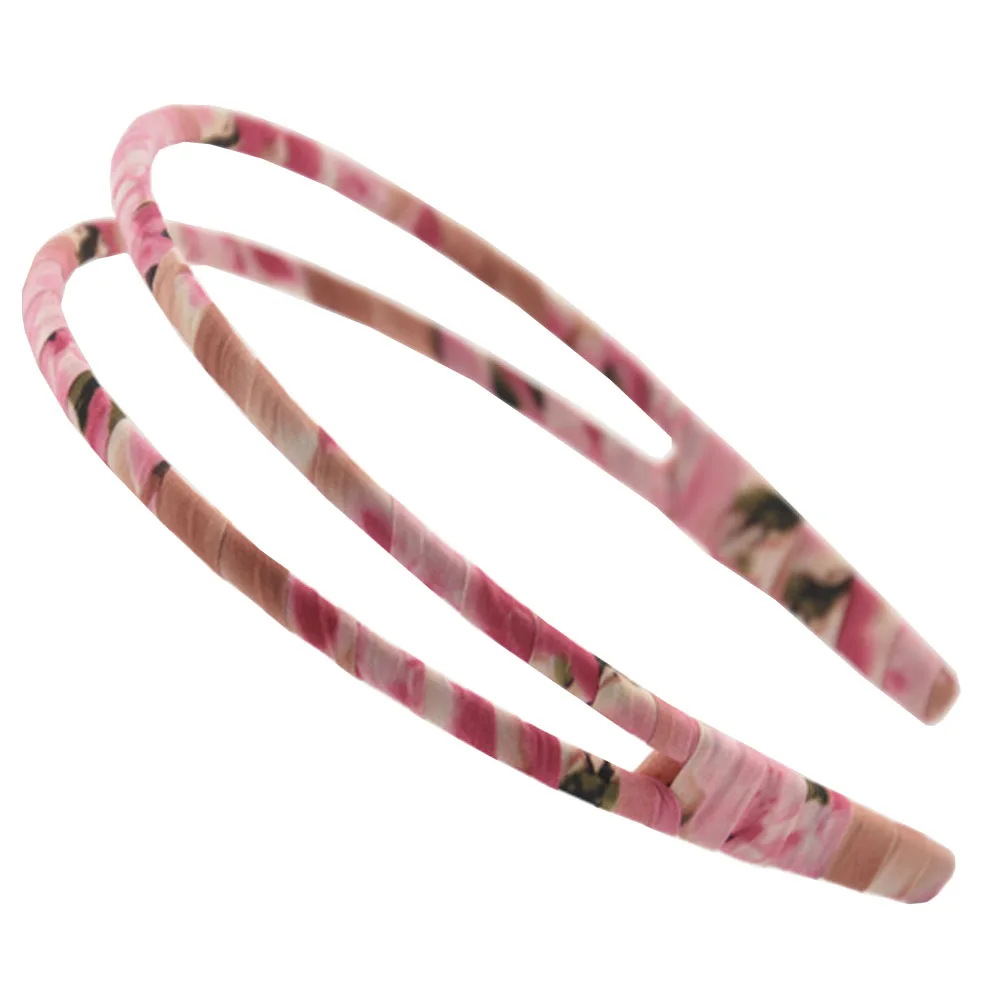 Fashion Wide Hair Band For Womem Face Washing Headdress Non Slip Headband Flower Hair Hoop Hair Accessories Headwear Gifts