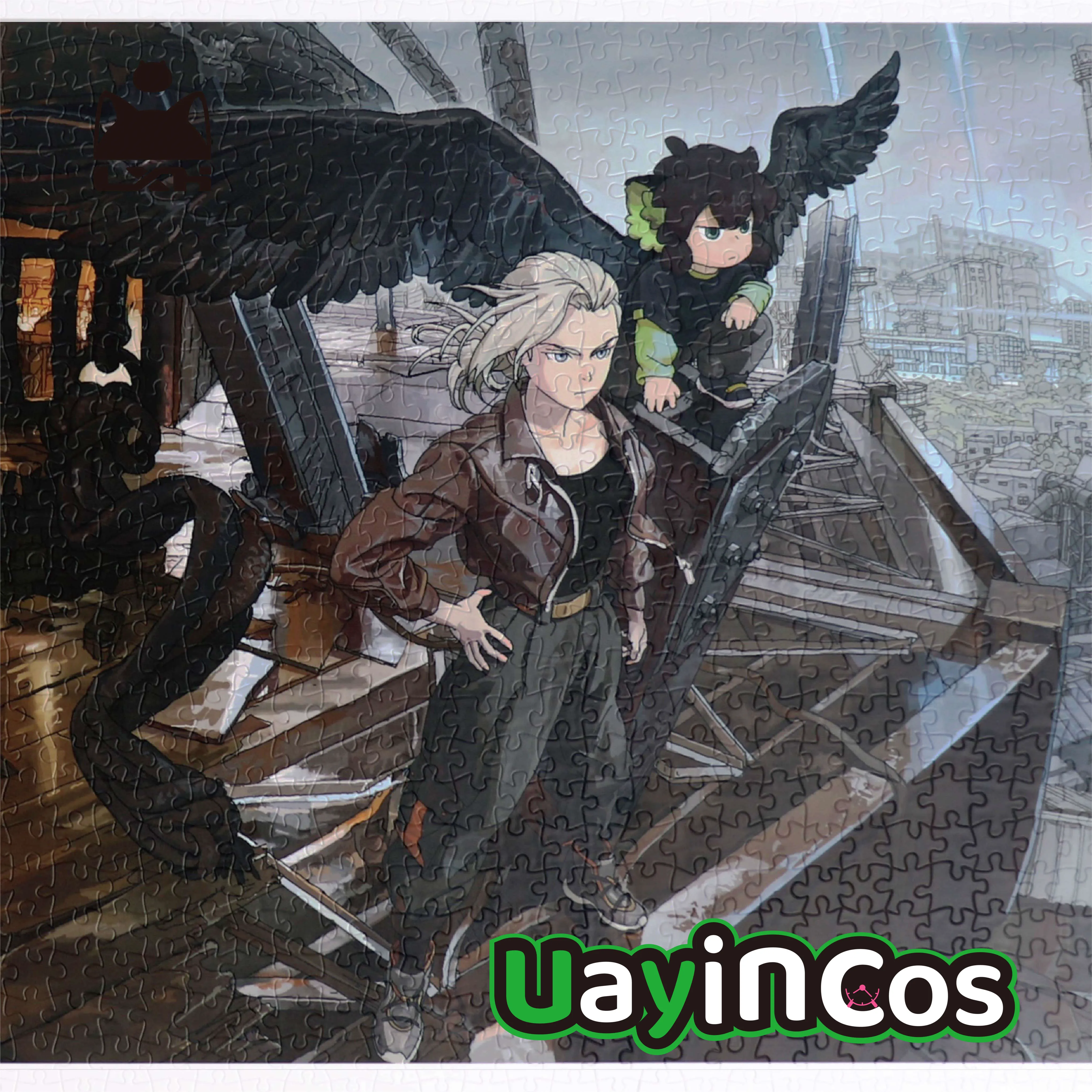 

1500pcs Original Puzzle The Legend of LUOXIAOHEI Luo Xiaohei Handmade Puzzle Pieces Cosplay Anime Cute Figure Game Toy Kids Gif