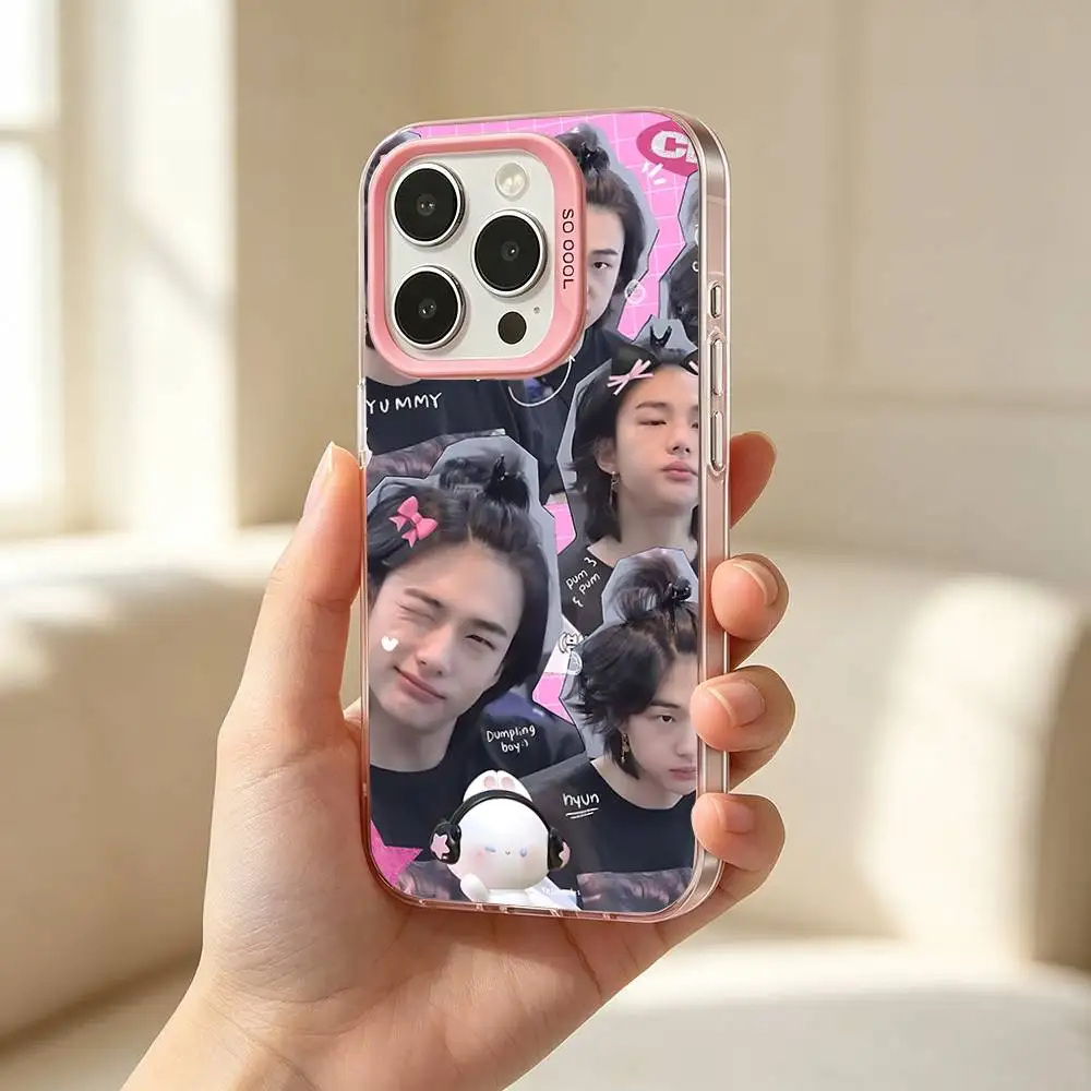 Cute-T-hyunjin-S Phone Case For IPhone 17 16 15 11 12 13 14 Pro Max 16 Plus 12 Mini 7 8 XR XS 15Pro MAX Cove view 5