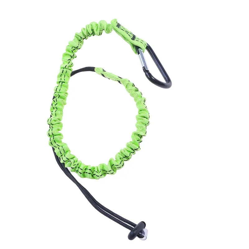 High Quality Carabiner Lanyard Retractable Safety Rope Telescopic Elastic Climbing Tool anti-fall Safety Ropes