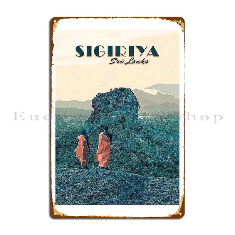 Sigiriya: Sri Lanka'nın Sihirli Doğası ve Sigirya Seyahat Posterleri
