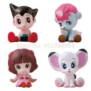 Bandai Astro Boy Action Figures Model Gashapon Unicorn Pinokosmall White Lion Collectable Toy Ornaments Official Genuine