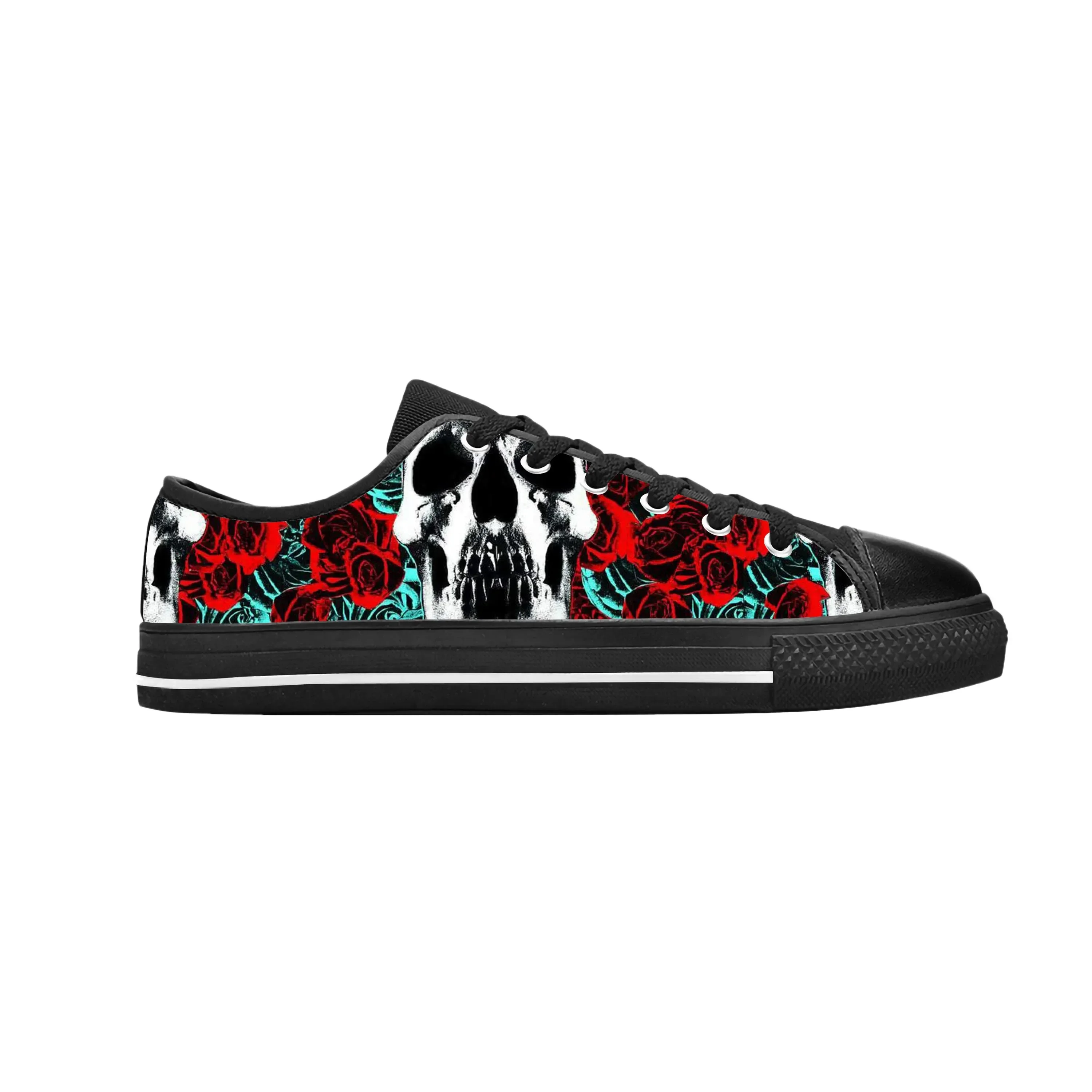 Deftone-Baskets basses respirantes pour hommes et femmes, Eagle Skull, Seton Rock Band Music, Cool Casual, Gril Shoes, Confortable, Impression 3D, Modules