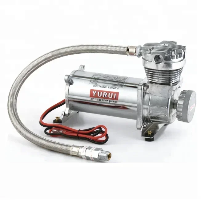 

200PSI 12V Air Ride Compressor 480c Piston Air Suspension Compressor for Air Ride Suspension Bags