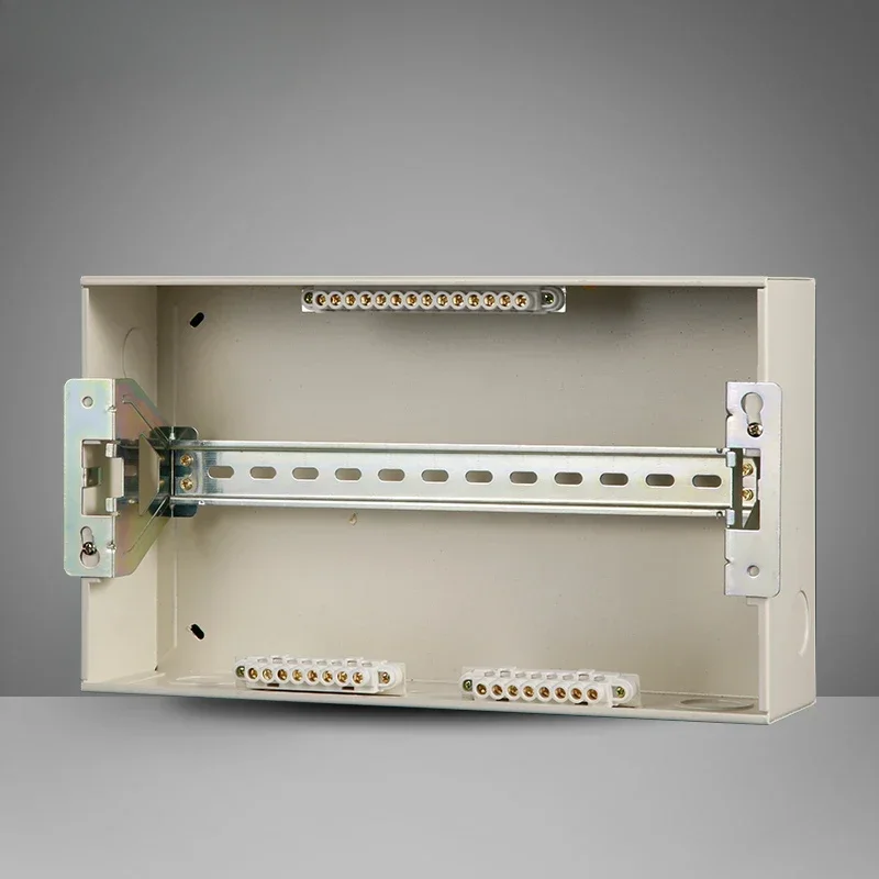 Distribution box, switch box, stainless steel light and dark 16/20 circuit electric box