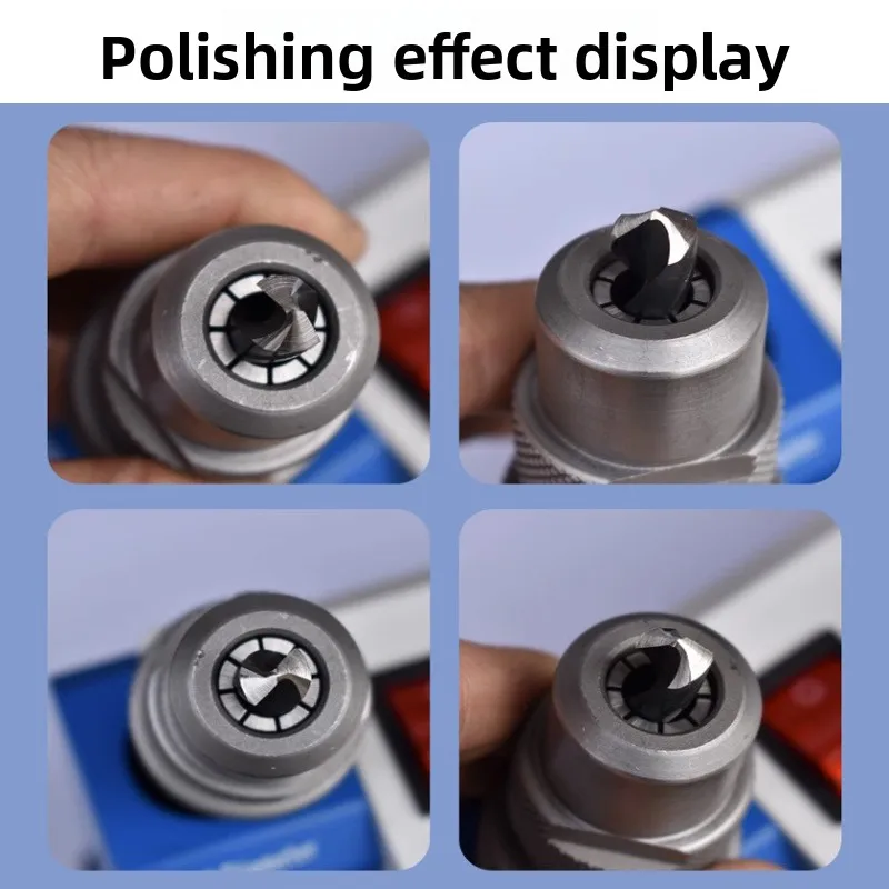 Drill Bit Grinder 3‑30mm Twist Drill Sharpener Universal Small Grinding Machine for Tungsten Steel Cobalt HSS Bits