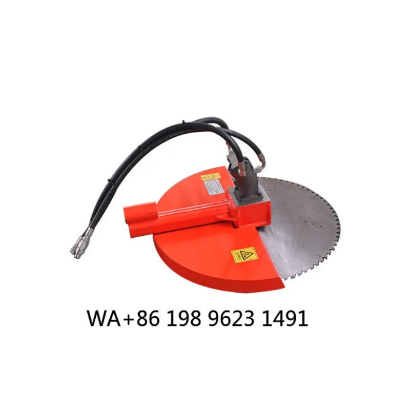 Multifunctional Excavator Accessory, Heavy Duty Circular Saw Head for forestry management, garden maintenance
