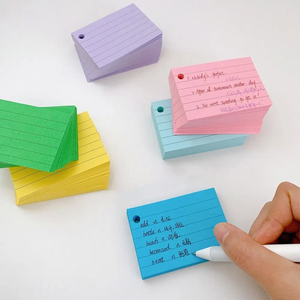 High-quality A8 Binder Memo Book Horizontal Line With Cover Loose-Leaf Index Cards Loose-Leaf Flash Cards