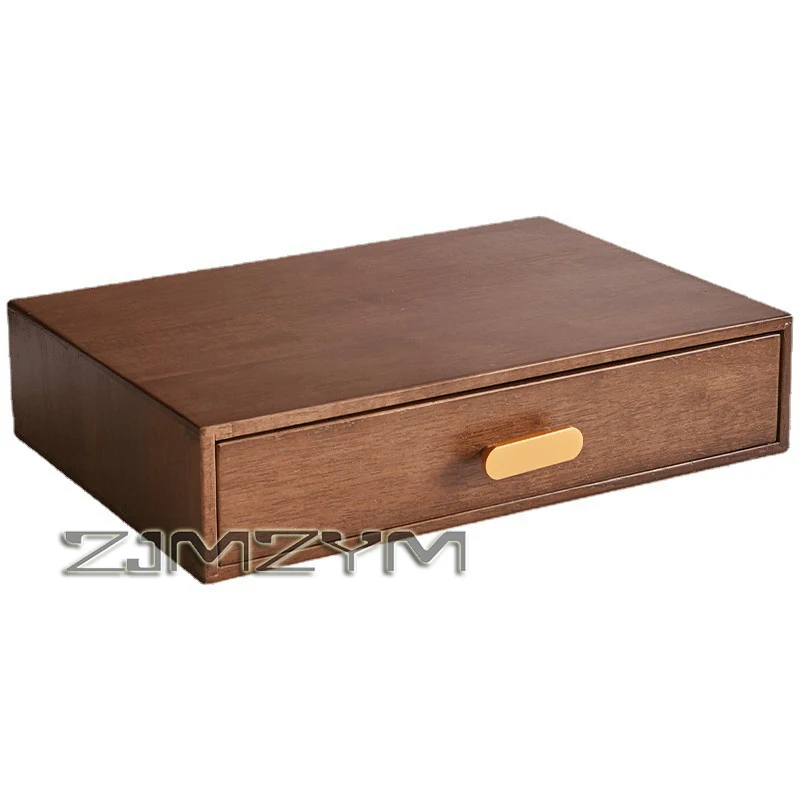 Desktop Organizer with Drawer ,Household Drawer Desktop Cosmetic Jewelry Storage Box, Desktop Miscellaneous Storage Cabinet