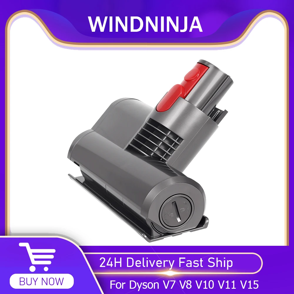 Mini Motorisierte Werkzeug Pinsel Kopf Für Dyson Staubsauger V7 V8 V10 V11 V15 Stick Milbe Entfernung Saugkopf Für Matratze Werkzeug