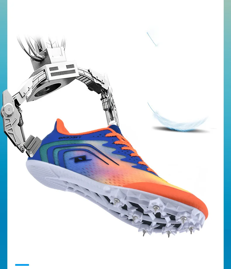 Neue Männer Leichtathletik Schuhe Spikes Mann der Frauen Outdoor Sport Leichtathletik Spikes Für Laufende Jungen Mädchen Training Nagel Schuhe Sneaker – Detail 10