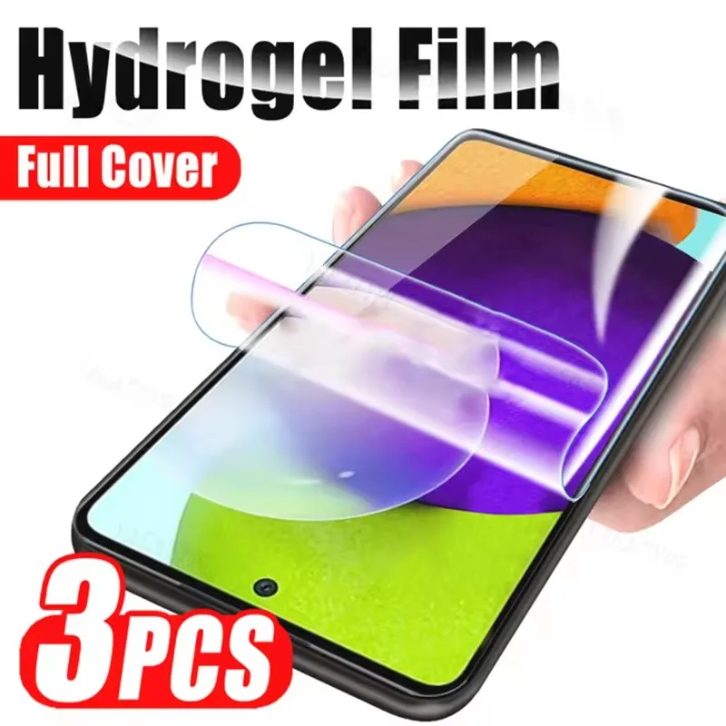 

3Pcs Hydrogel Film For Sharp Aquos V6 Rouvo V Sense7 Plus Wish2 R7 Sense6s Screen Protector