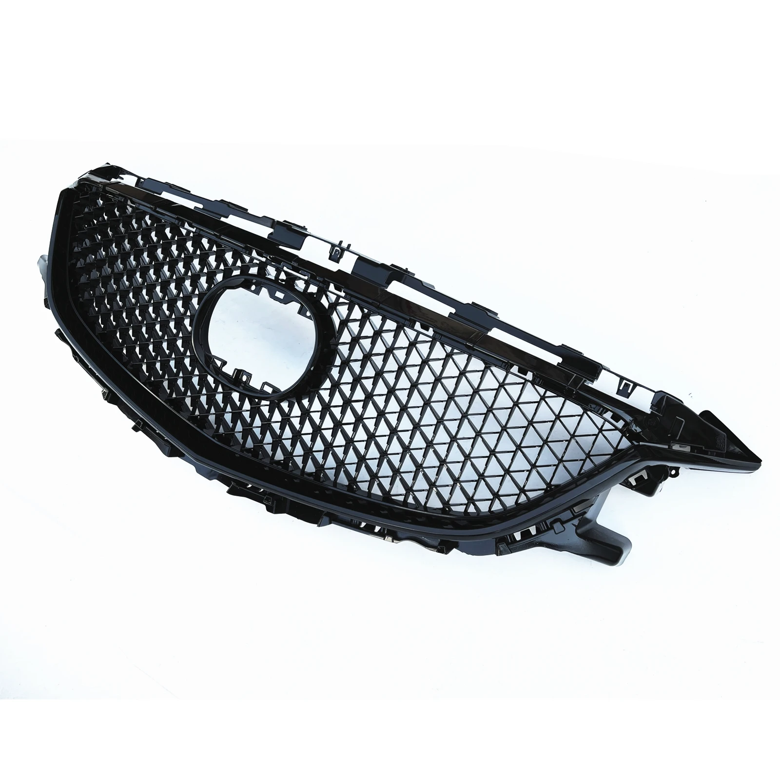 Front Grille Racing Grills For Mazda 6 2014-2016 2015 Honeycomb Style Black Car Upper Bumper Hood Intake Cover Mesh Kit Grid