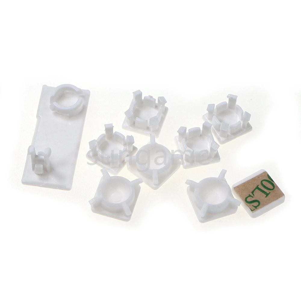 30sets For Playstation 3 PS3 Slim 2000 3000 4000 Rubber Boot Pad Feet Plastic Screw Cover Kit HDD Swivel Door