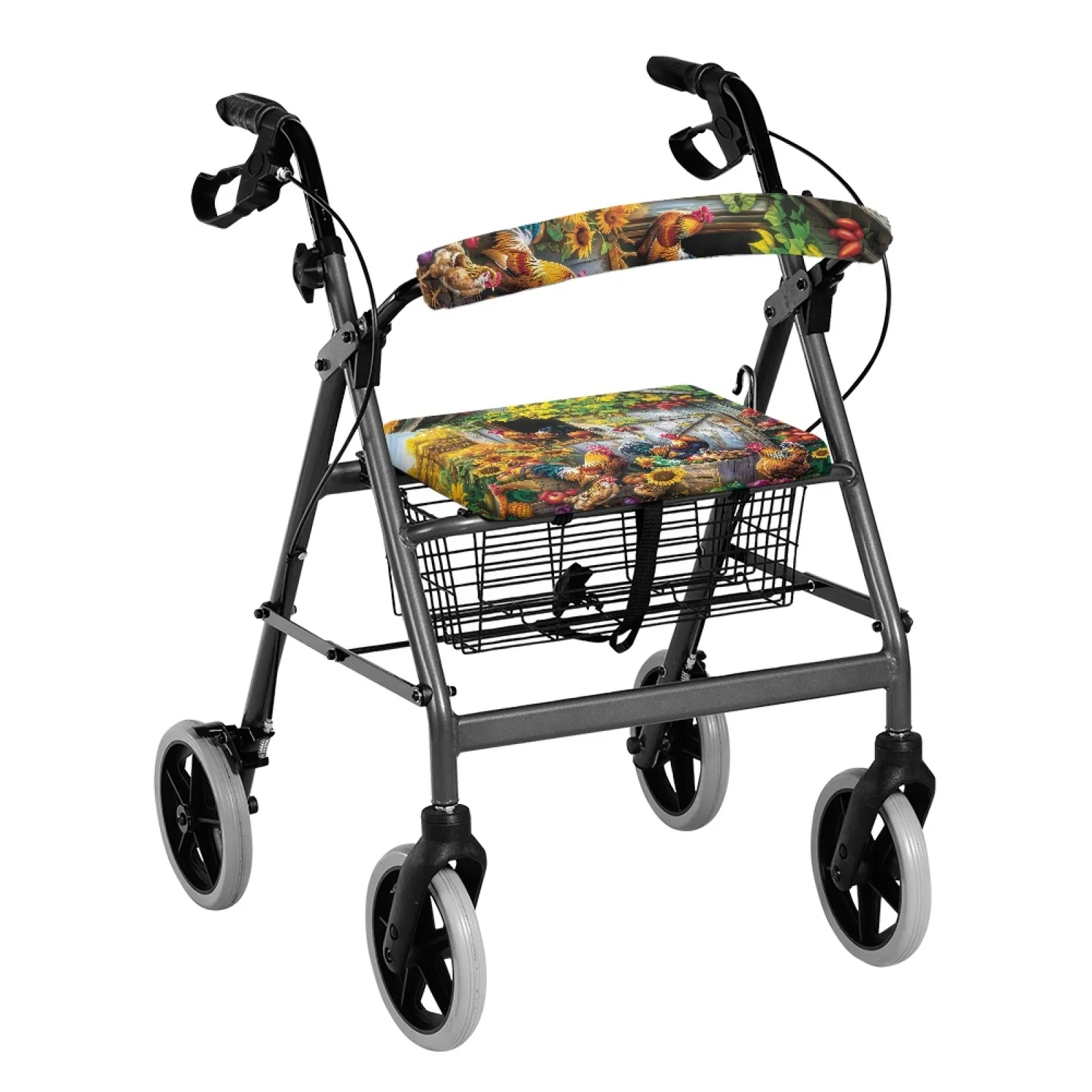 Coloranimal Rooster 2 Pcs Walker Accessories Walker Cover for Friends Neighborhoods