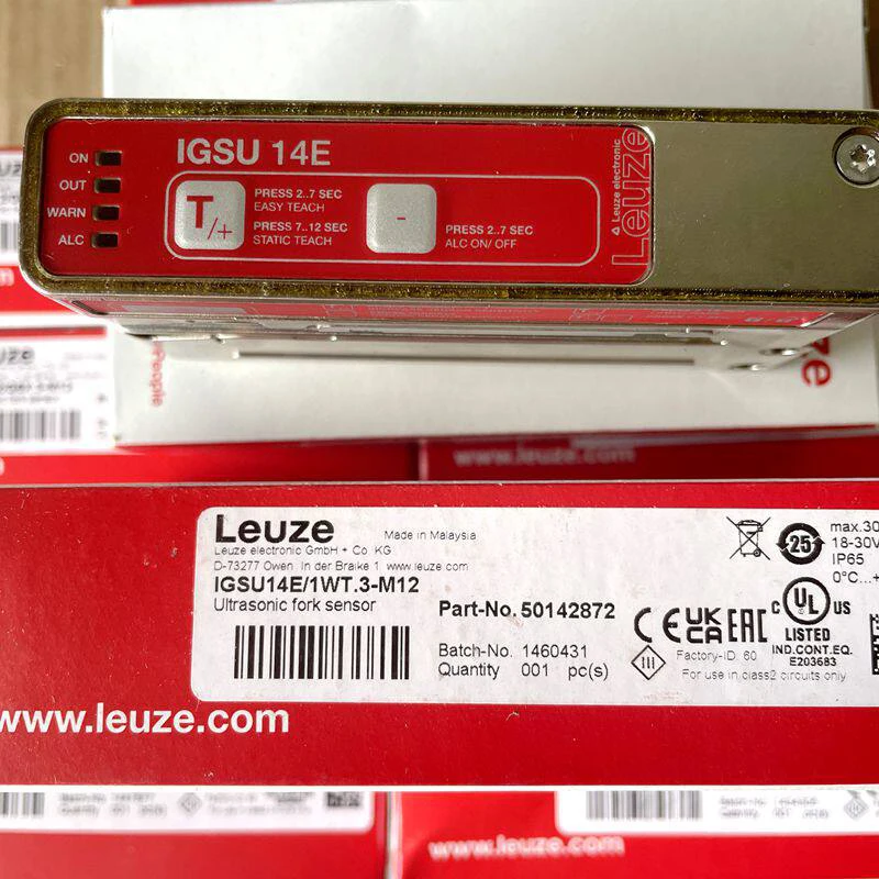 

Ультразвуковой датчик Leuze GSX14E/LGT.3-M12 GSX14E/1WT.3-M12 (оригинал)