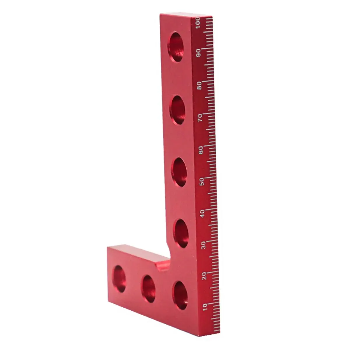 Carpenter Square, L Square Right Angle Ruler ,Small Pocket Wood Working Tool, Aluminum Framing Alloy Square for Measuring Layout