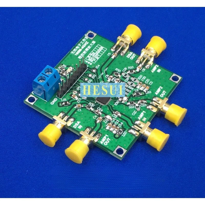 CNC variable gain RF amplifier ADL5243 module DSA VGA four-layer board