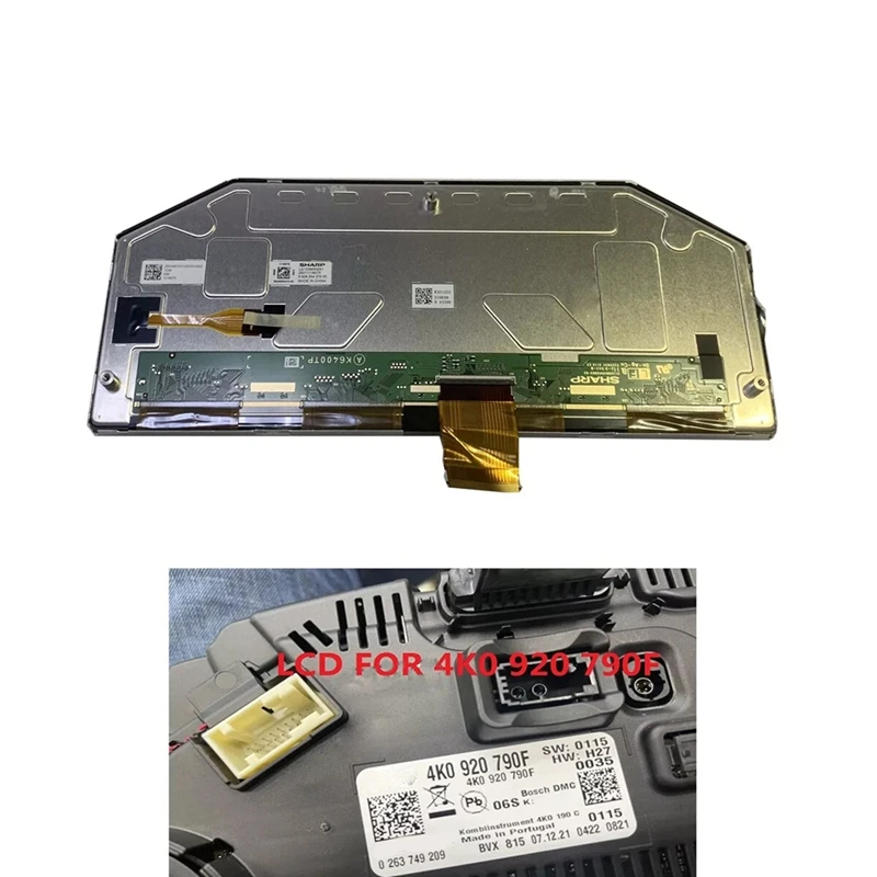 LQ123M5NZ01 12.3 Inch LCD Display Screen Panel for Audi New Arrivals in Stock