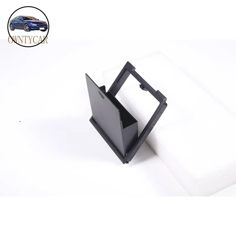 For Toyota Tacoma 2016-2022 ABS Matte black Central Control Armrest Box Hidden Storage Box Privacy Storage Box Car Accessories