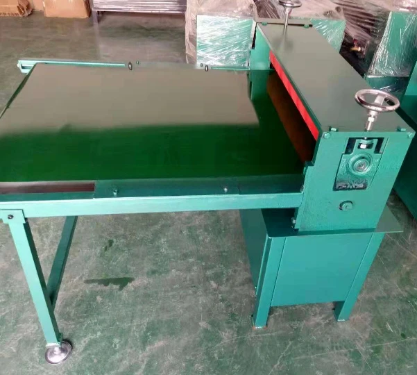 Electric Roller Paper Press Paper Flatten Machine With Conveyor Belt