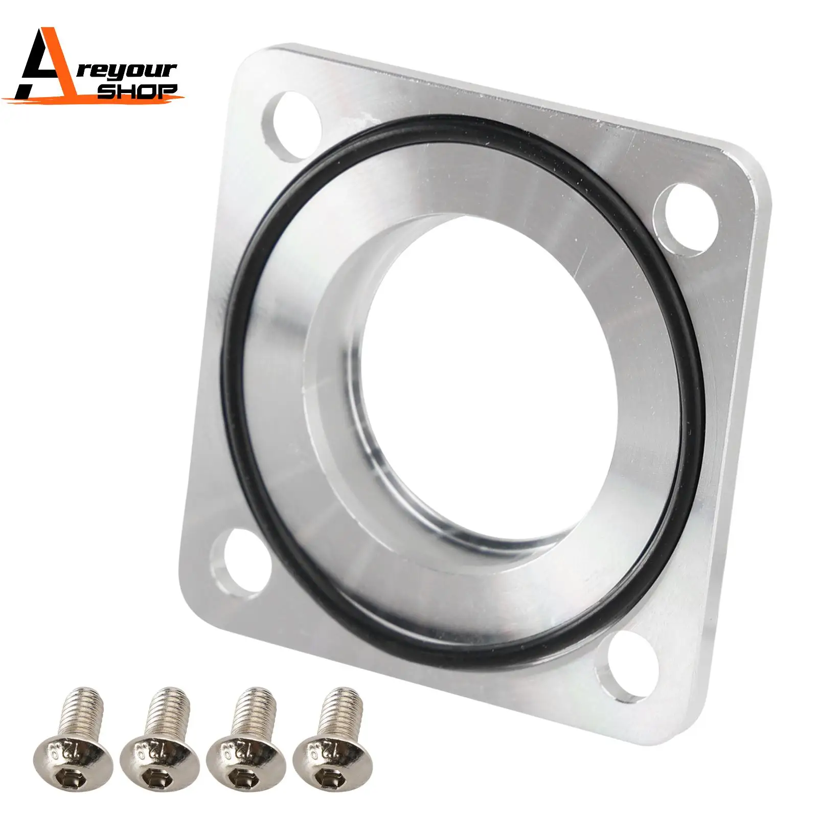 Areyourshop CNC Oil Seal Casing 221851 Fits for Simson Engine M500 - M700 S51 S53 SR50 S70 Aluminum Sealing Cap with O-Ring