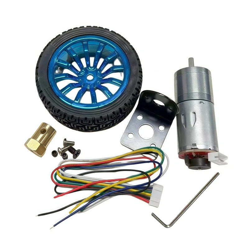 JGA25-370 Intelligent Balance Vehicle Chassis Motor Kit Hall Encoder Speed Tracking Robot Motor