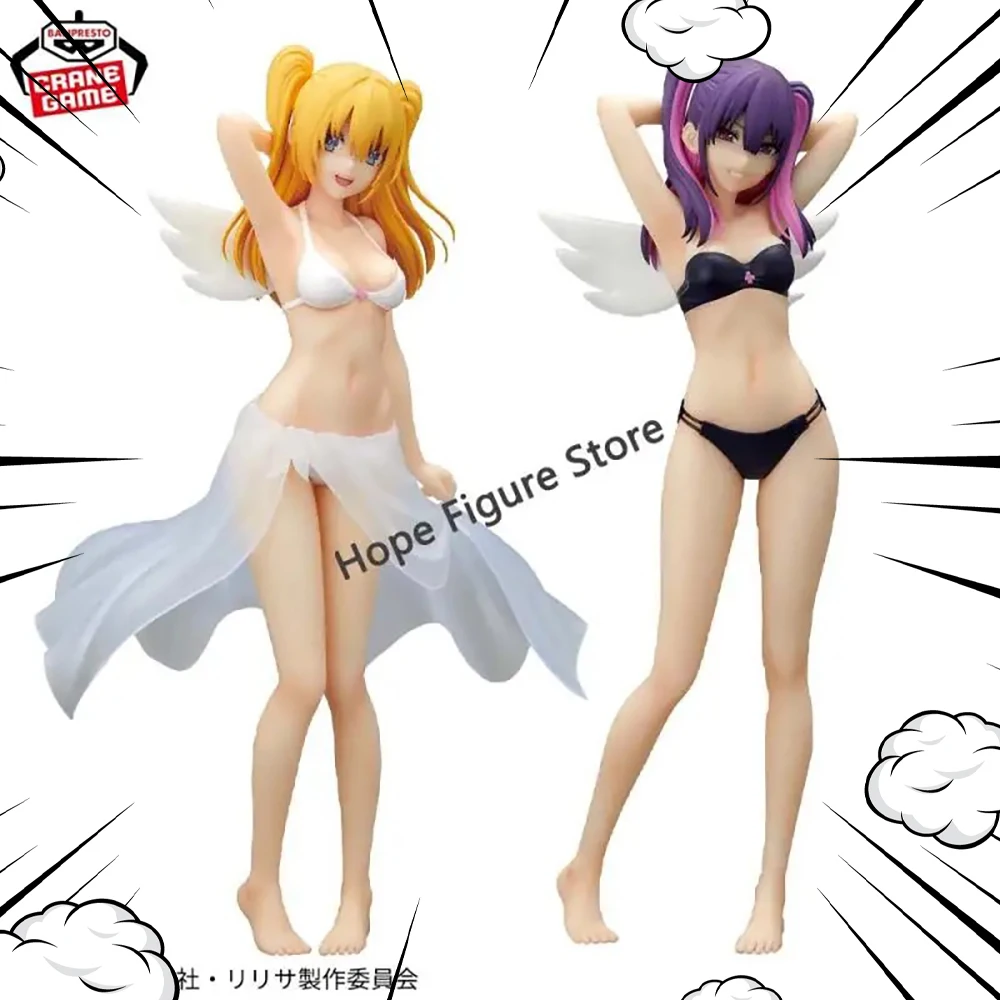 

In Stock Original BANPRESTO GLITTER&GLAMOURS Swimsuit Miriella Liriel Figure Anime 2.5 Dimensional Seduction Model Genuine Toy