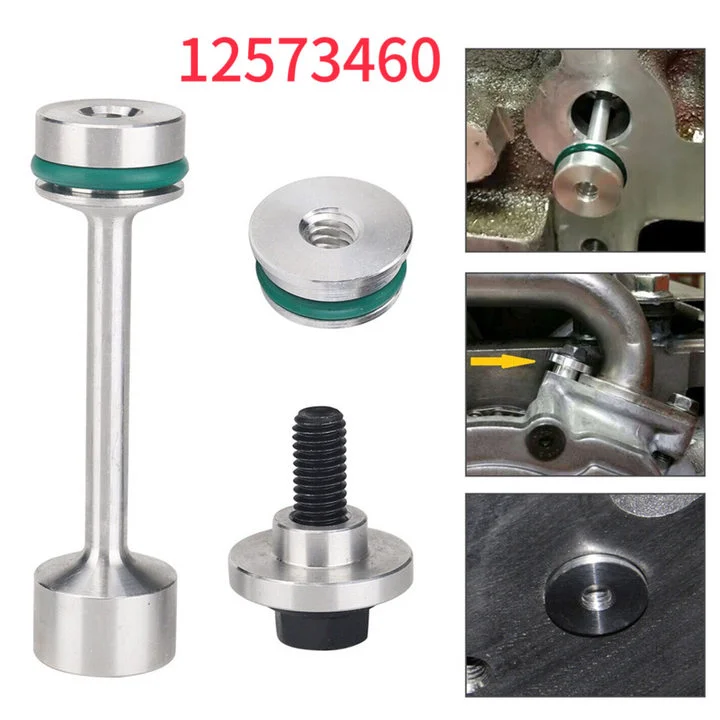

Aluminum Oil Pipe Holder For LS Engines Aluminum Oil Distributor FKM O-rings Included Improved Oil Flow Management