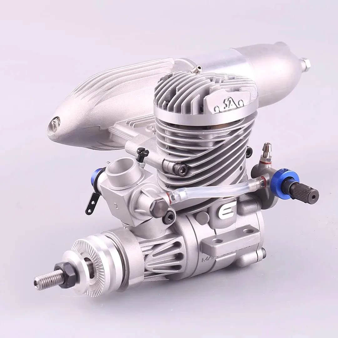 Sanye ASP E52 52AII 52 Grade Scale 8.52cc 2 Stroke Methanol Glow Nitro Engine Motor for RC Model Airplane