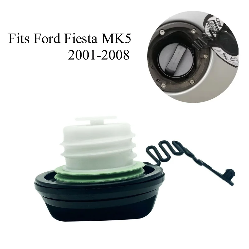 

1580852 7S 619030 Крышка заливной горловины топливного бака CB для Ford Fiesta MK5 2001 2002 2003 2004 2005 2006 2007 2008 автомобильные аксессуары