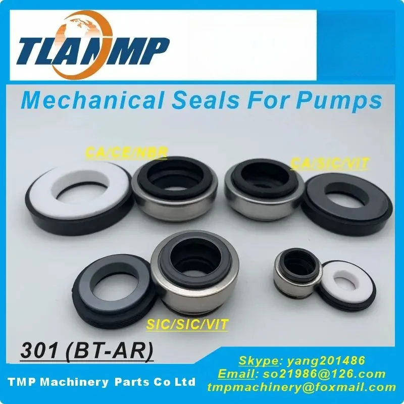 301-15 , 301-15M (BT-AR-15) TLANMP Mechanical Seals Replacement of  BT-AR Seals