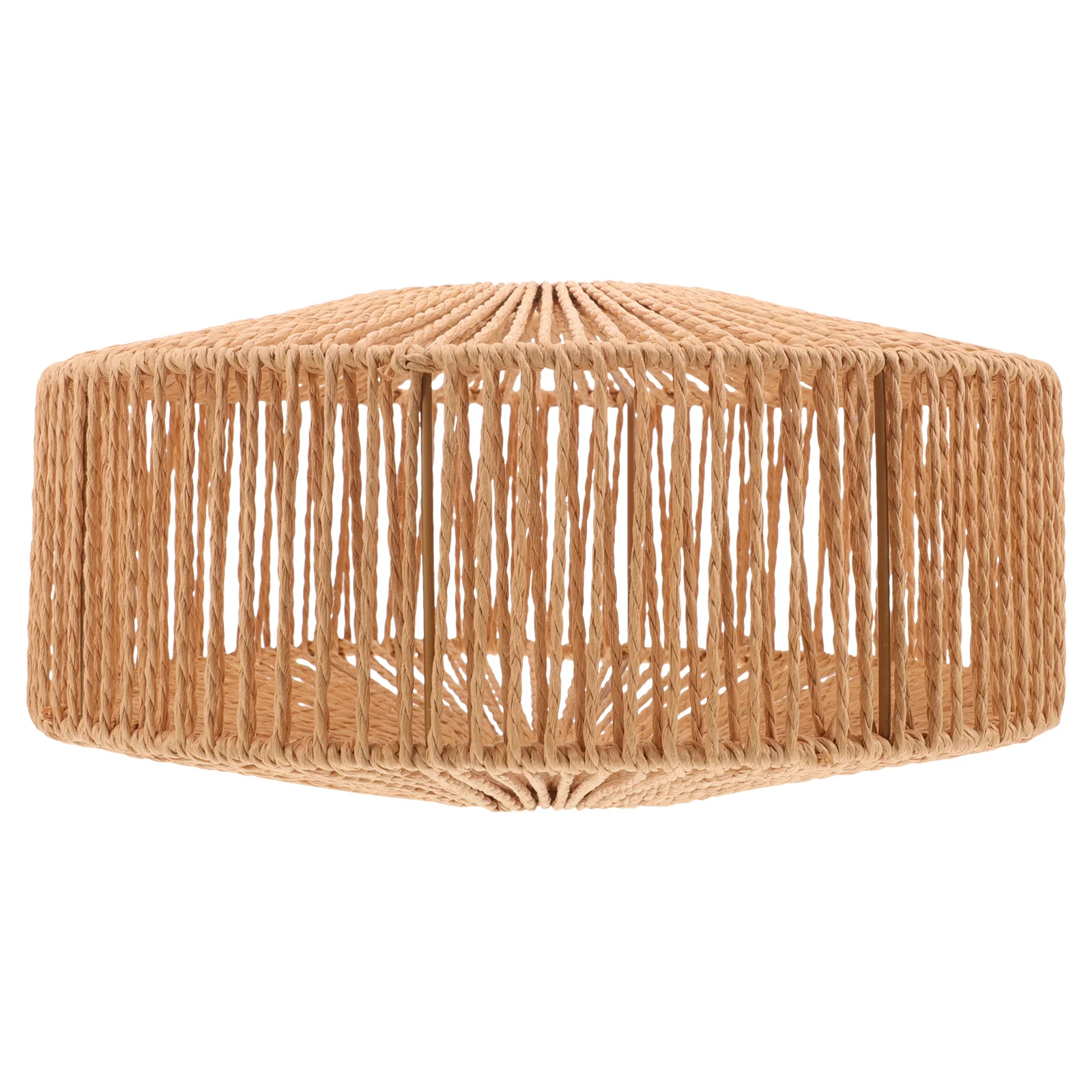 

1pcs Rope Lampshade 95x300x145 Vintage Woven Hanging Light Cover for Bedroom Restaurant Hotel Ceiling Chandelier Decorative