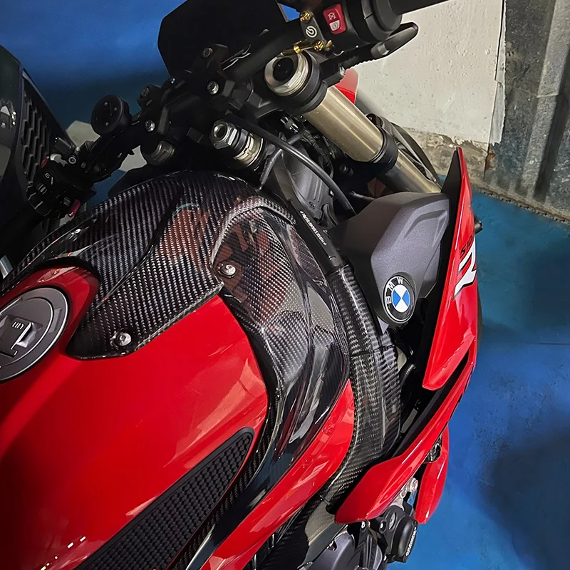 Motorcycles 100% Carbon Fiber Front Tank Cover Panel For BMW S1000RR S1000 RR K67 2019-2021 M1000RR 2021- S M 1000 RR