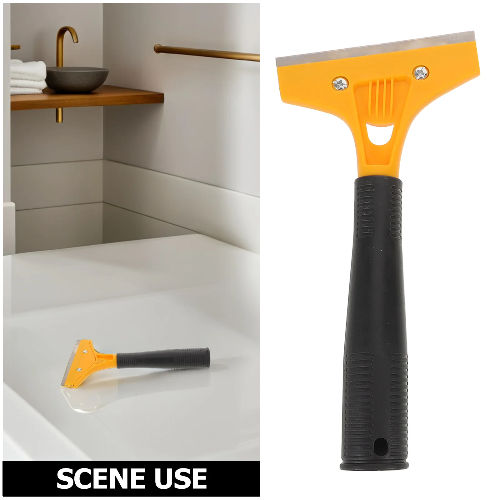 Strumento raschietto per cucitura 5 colori Manico antiscivolo Durevole detergente per malta per piastrelle Strumento di riempimento per giunti per pittura per pareti del pavimento