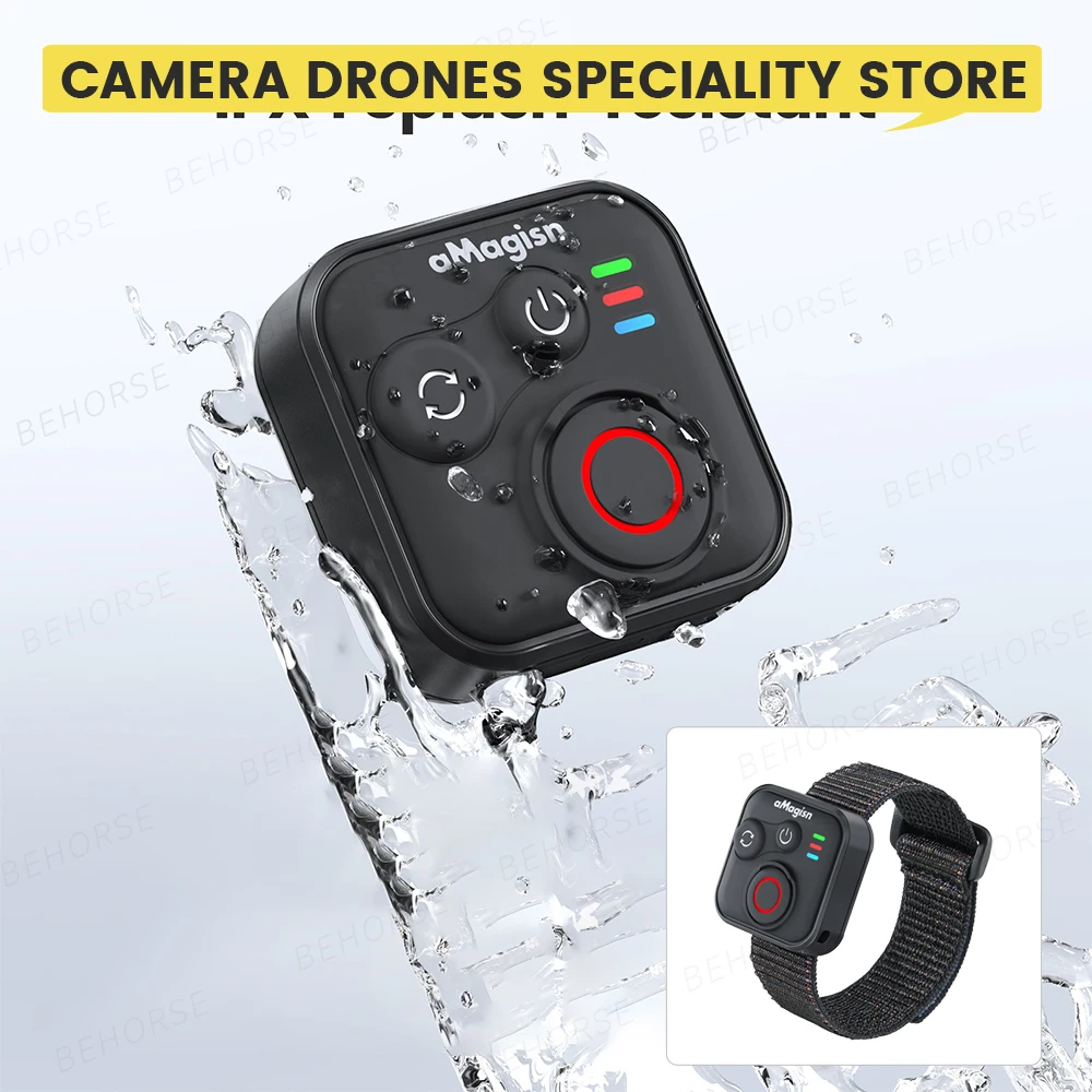 Bluetooth Remote Controllor For DJI Osmo 360/Action 6/5 Pro/4 50m Wireless Long Battery Life Remote Control Camera Accessories