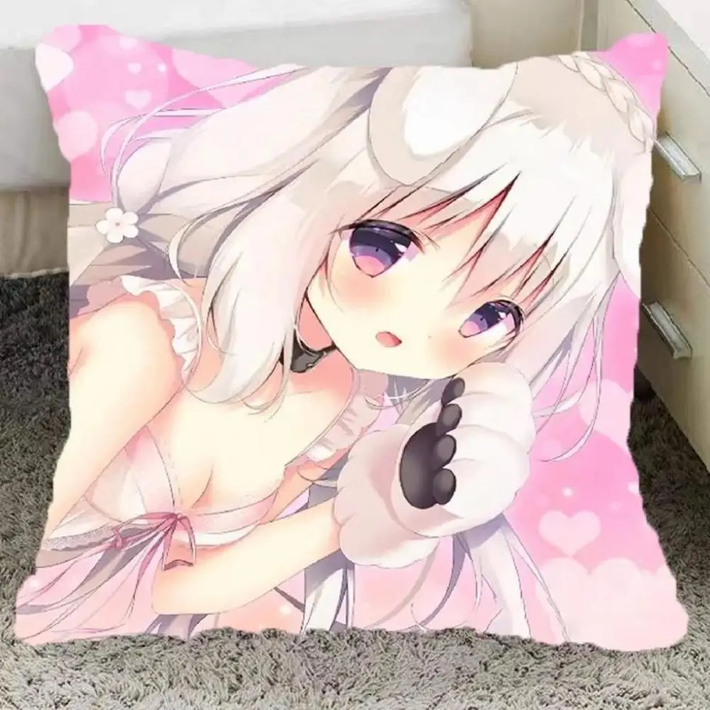 Choco-late Sweet Love 3 peripheral pillowcases fan anime square plush cushion covers birthday gifts for male and female students