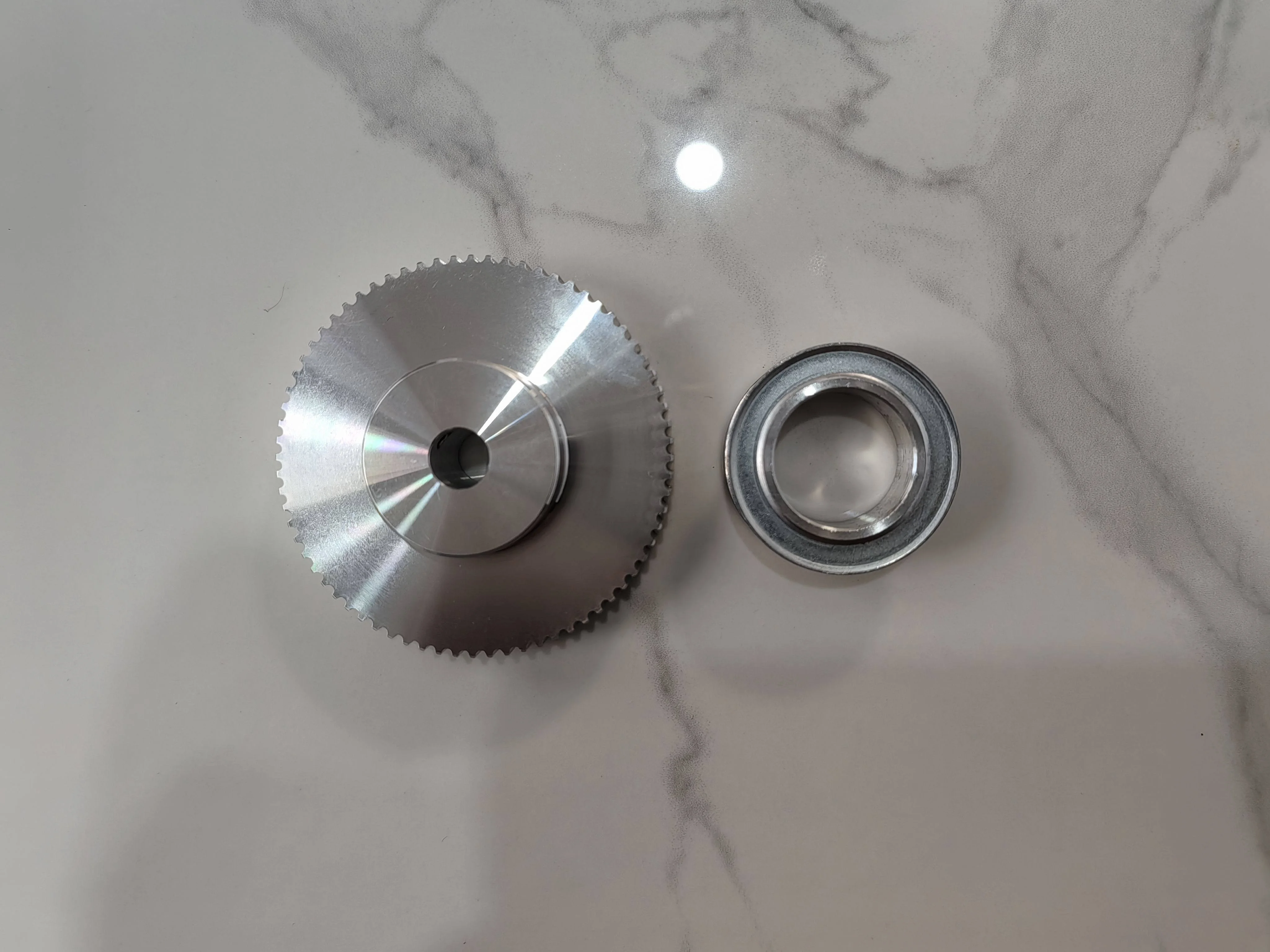 HAAS Machine Tool Spindle Motor Encoder Gear Pulley Timing Synchronous Wheel Aluminum 20-0179 CNC Accessories