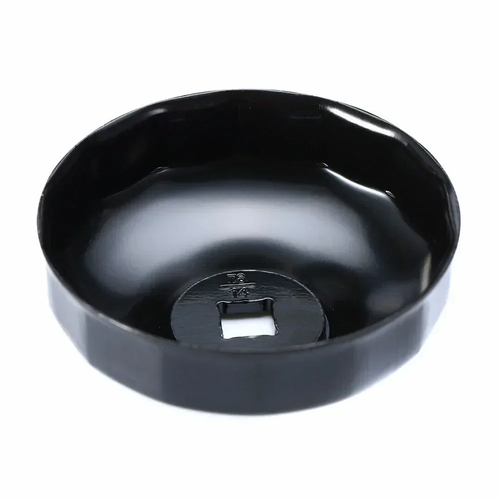 Brand New Oil Filter Cap Steel Wrench Socket Car Accessories For BMW Remoal Tool Replacement 76 Mm X 14 Flutes