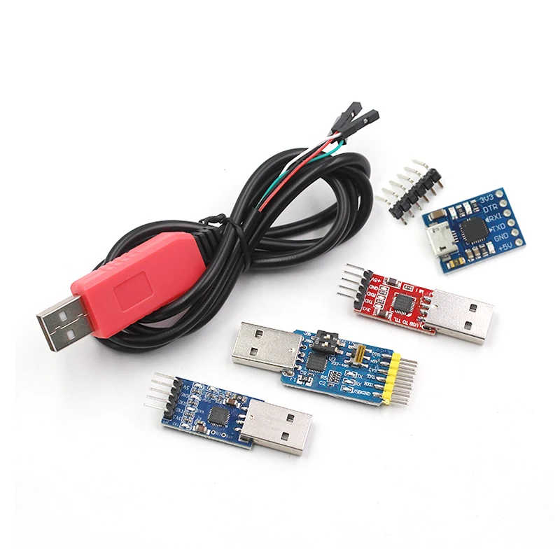 1 قطعة وحدة CP2102 USB إلى TTL ترقية مجلس UBS إلى المنفذ التسلسلي STC متحكم تحميل فلاش ستة في واحد UART #5
