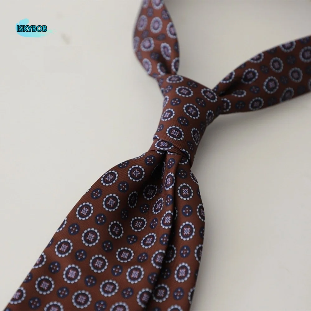 

Fashion Elegant Paisley Necktie Formal 9cm Width Printed Neckties Shirt Accessories Polyester Luxury Neck Ties College Student